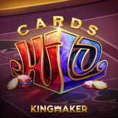 Cards Hi Lo game on PhoneJoy